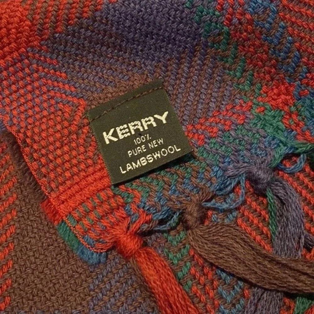 100% wool woven scarf